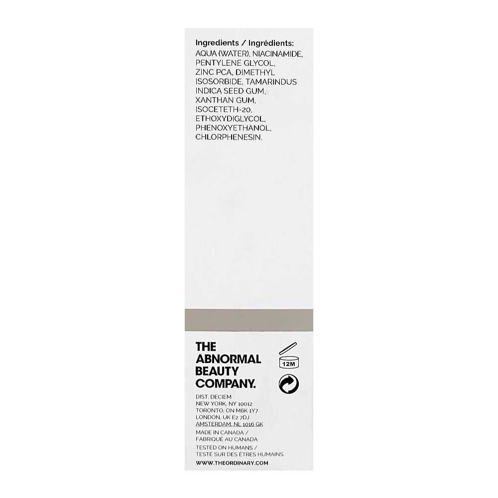 THE ORDINARY SERUM Niacinamide 10% + Zinc 1%