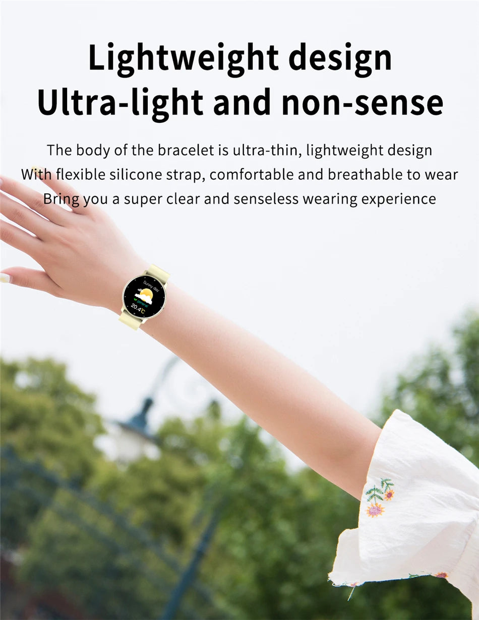 LIGE 2025 New Smart Watch Men Full Touch