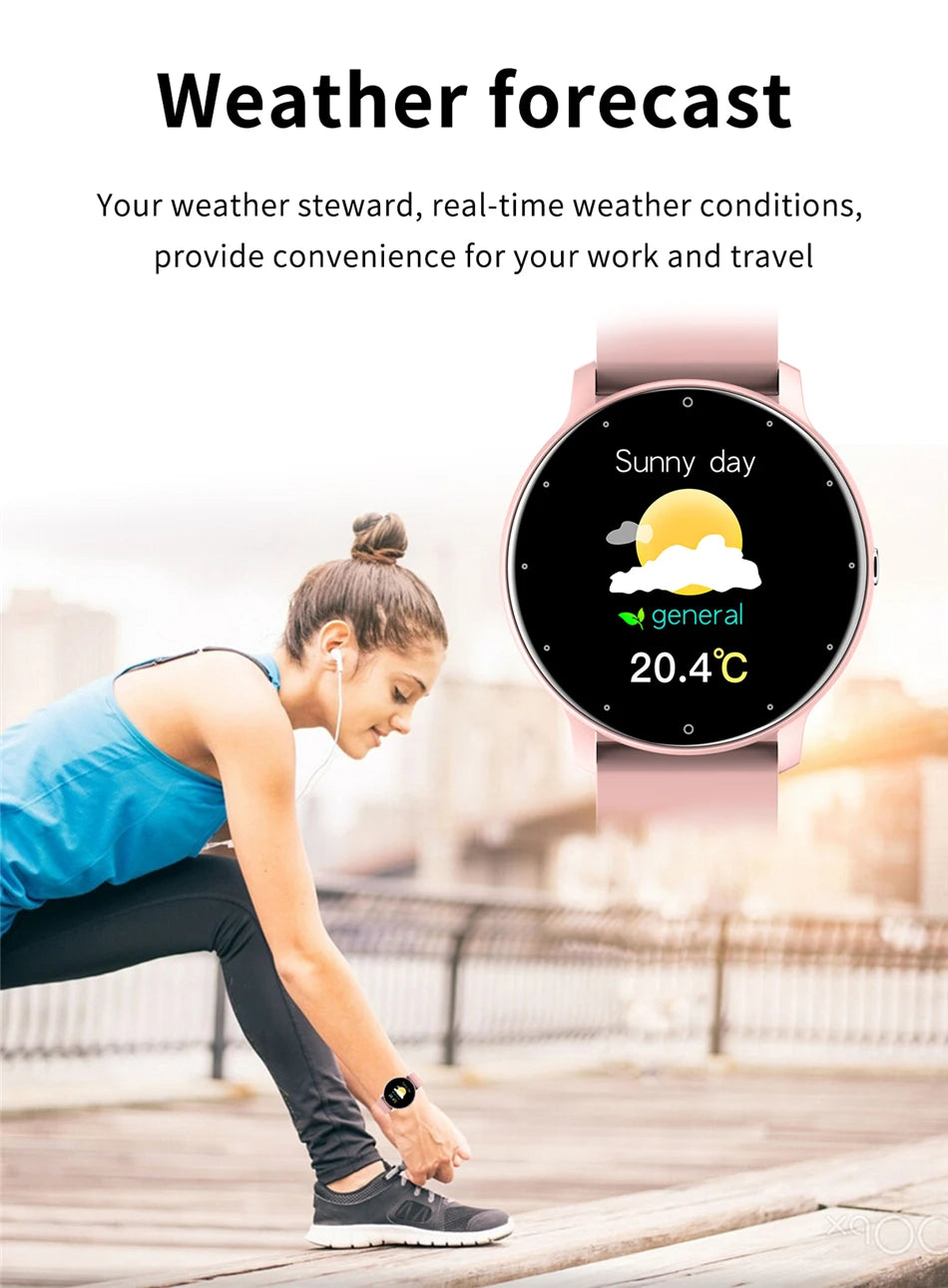 LIGE 2025 New Smart Watch Men Full Touch