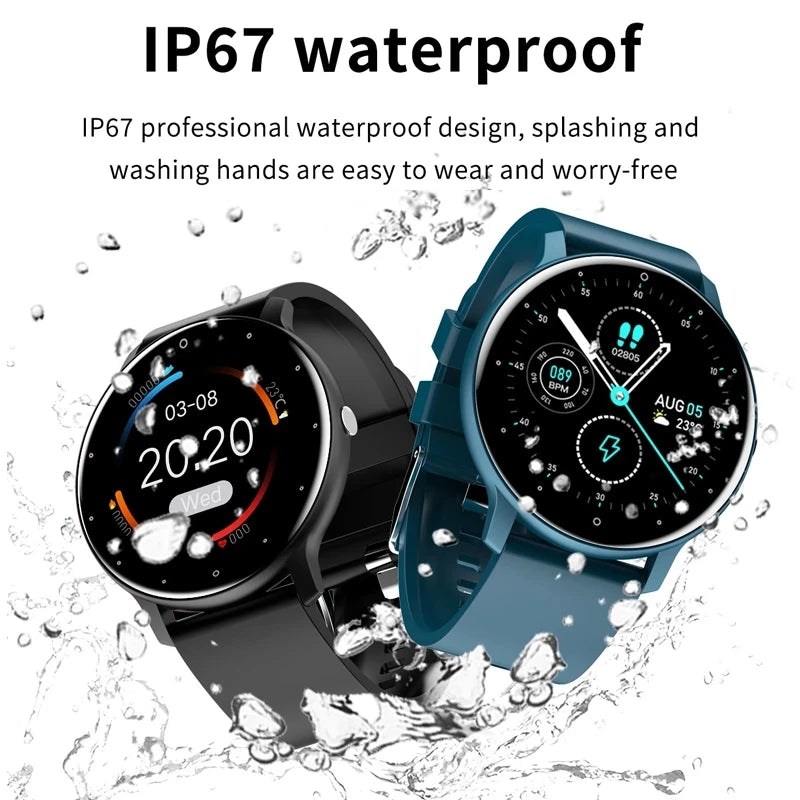 LIGE 2025 New Smart Watch Men Full Touch