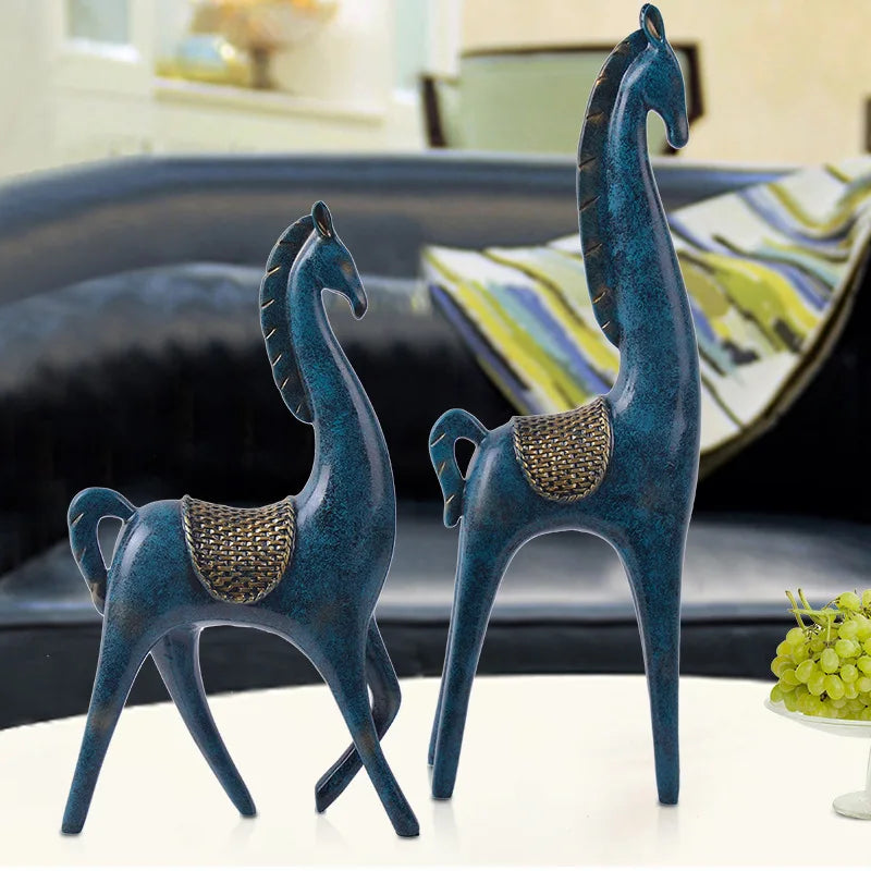 2pcs Set Resin Crafts, Scandinavian Household
