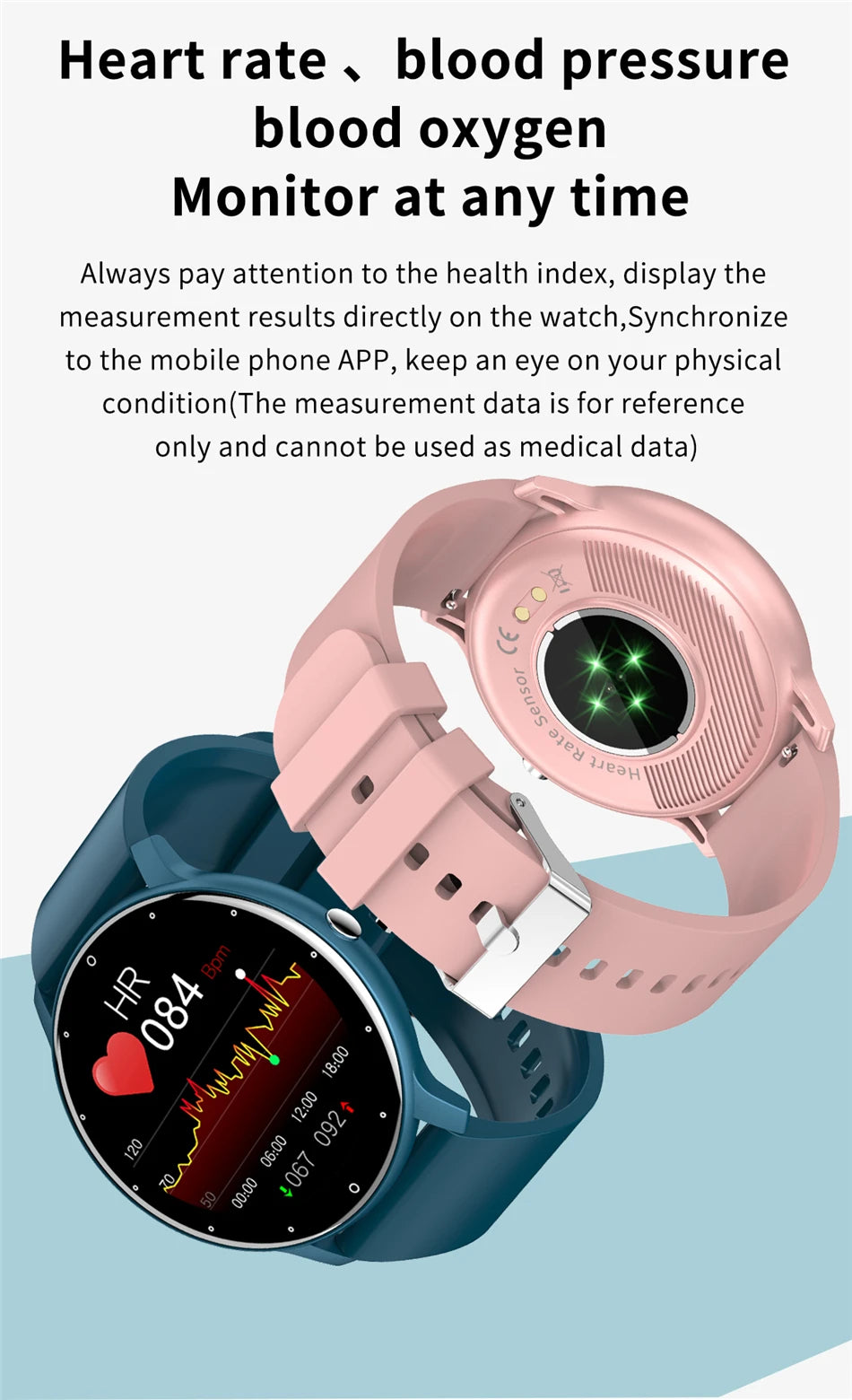 LIGE 2025 New Smart Watch Men Full Touch