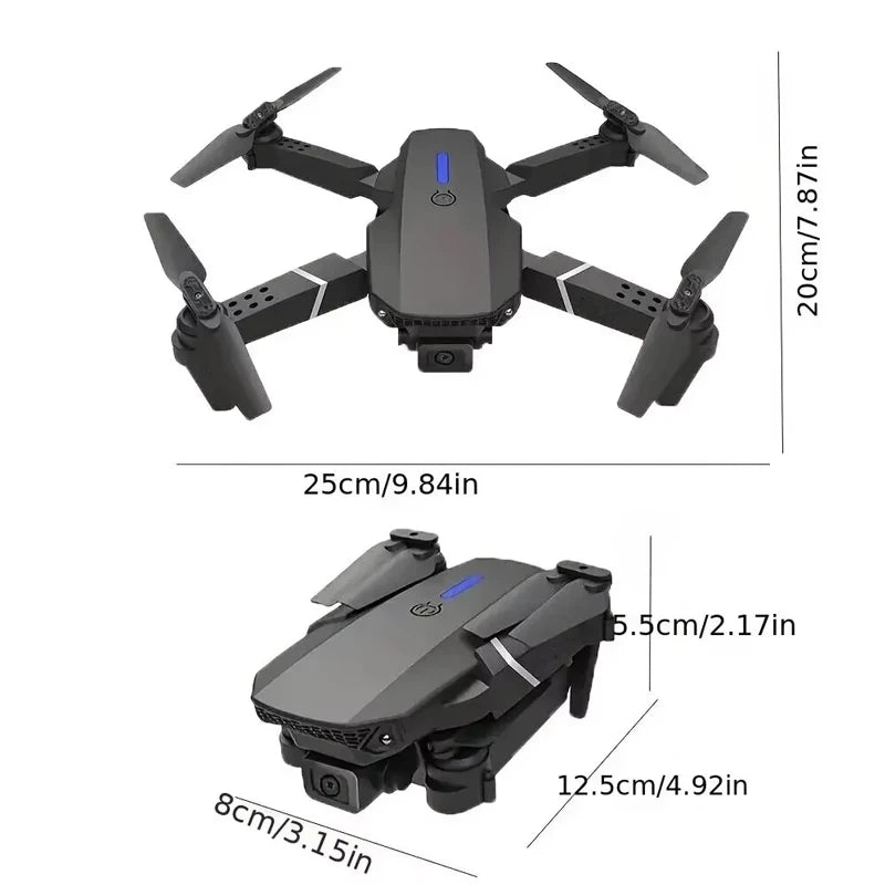 E88 Dual Camera Drone - A beginner Friendly