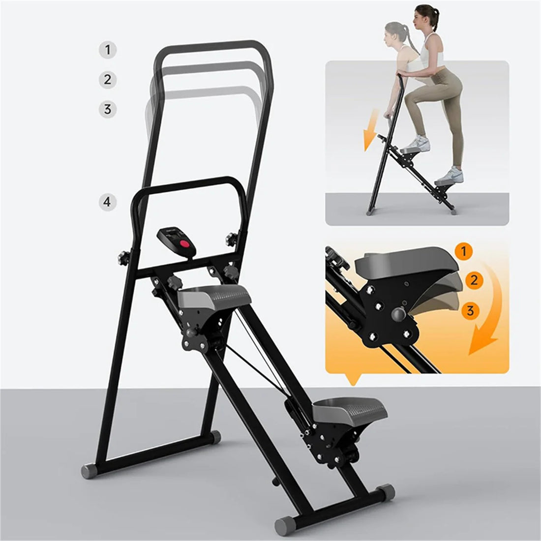 Multifunctional household stair climbing machine
