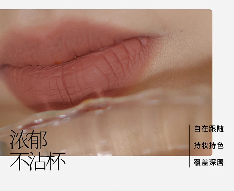 Girlcult Matte Nude Lipstick Velvet Cosmetic Long