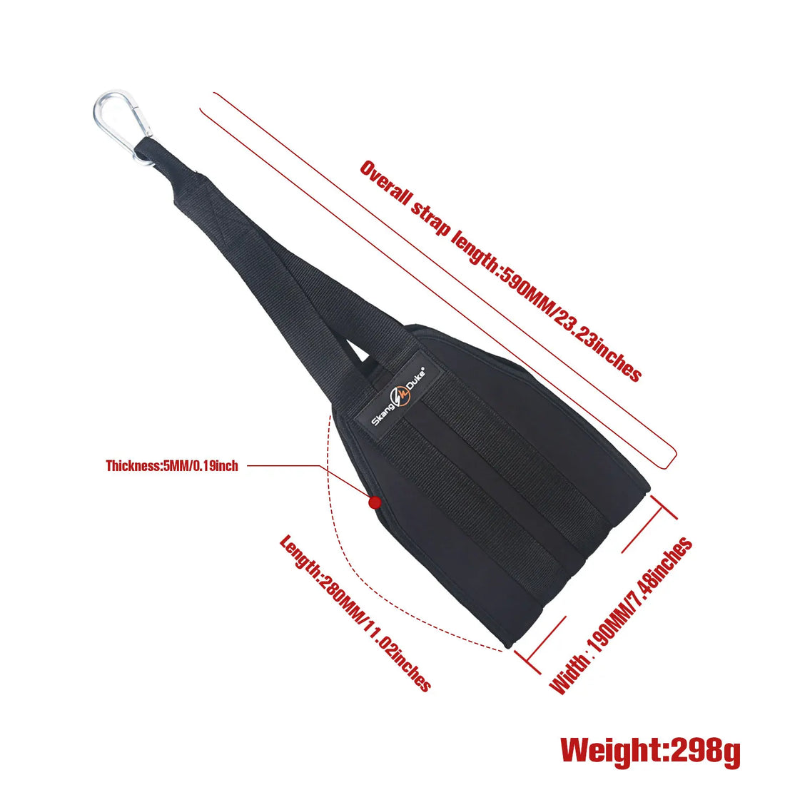 AB Sling Straps 1 Pair Padded Home Gym Exerciser