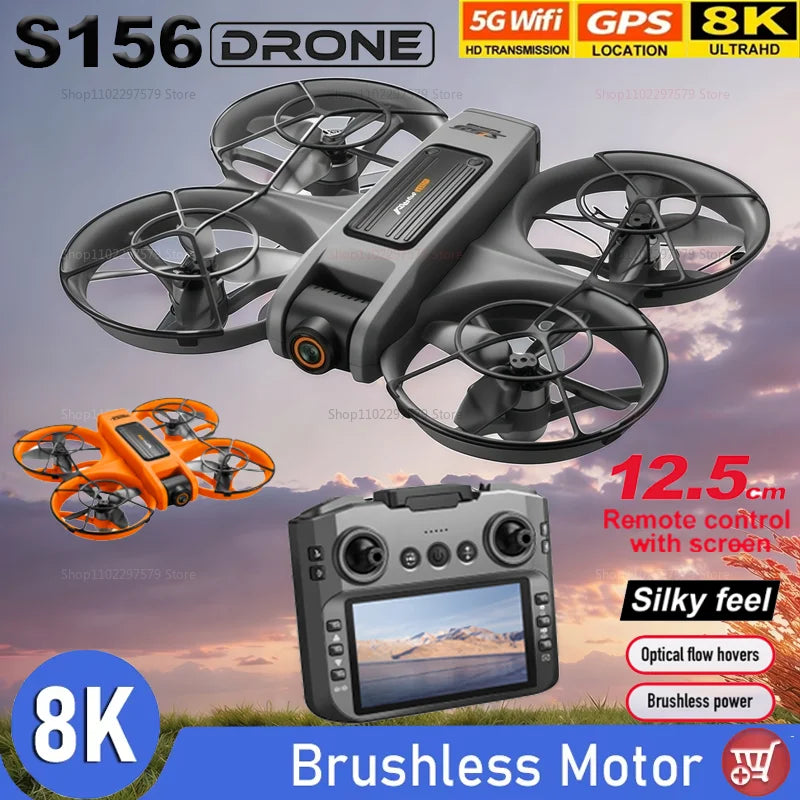 NEW S156 MIni Drone Wifi FPV 8K HD Professional