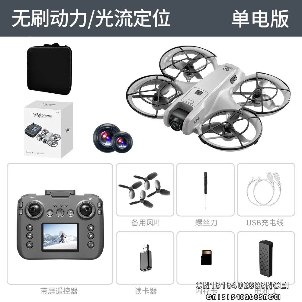 Zuno V666 Mini Drone 4K Professional WIFI 5G
