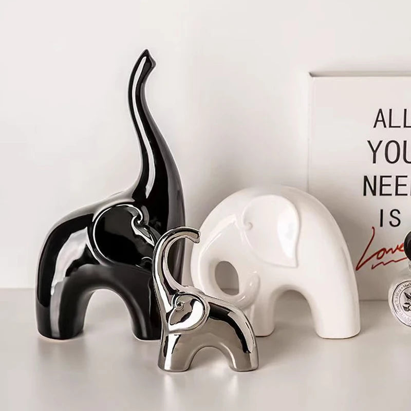 Family Of Three Elephants Home accessories