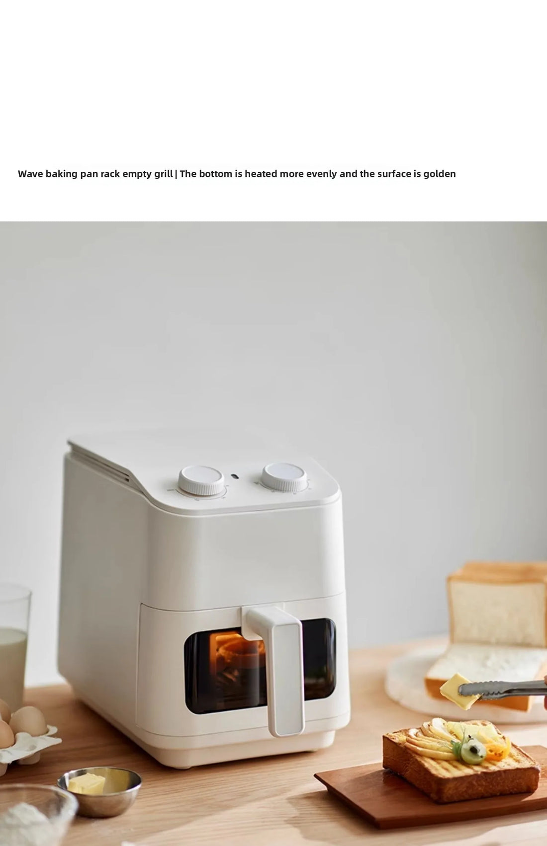 220V 5L Visual Air Fryer with Transparent Window