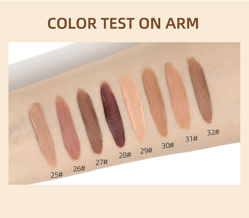 Colorful Liquid Eyeshadow Cream Smooth Nude