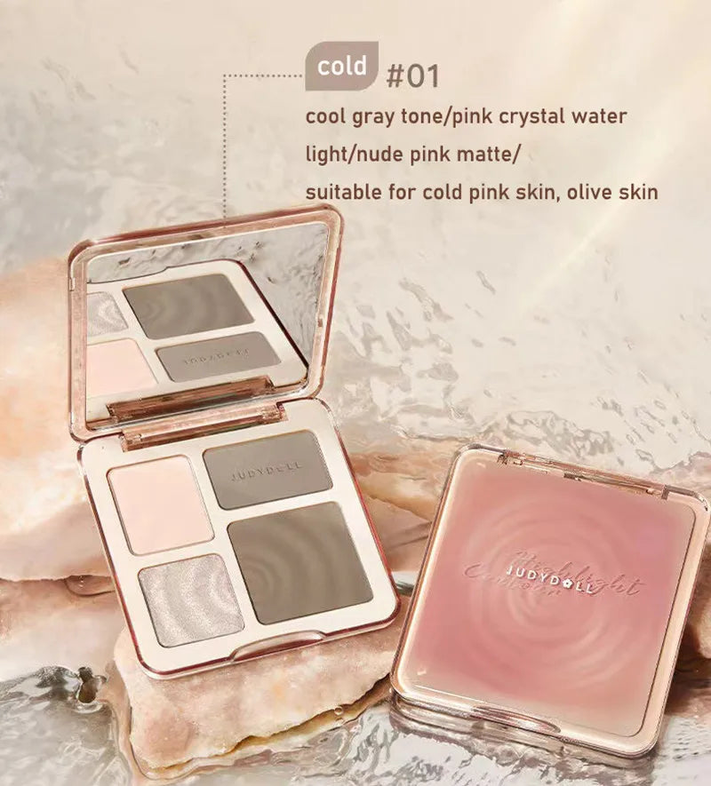 Judydoll Facial Highlighter Contour Comprehensive
