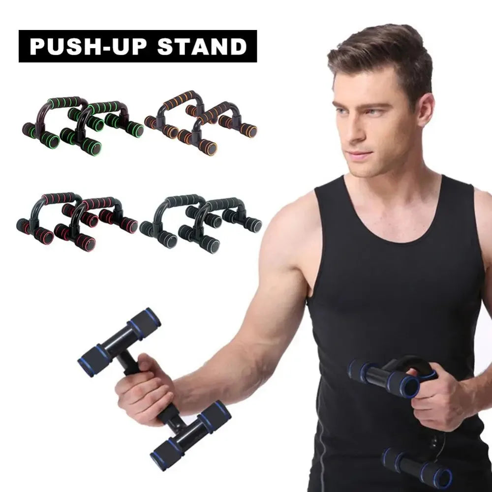 1 Pair of Gym Handles Non-slip Push-up Stand
