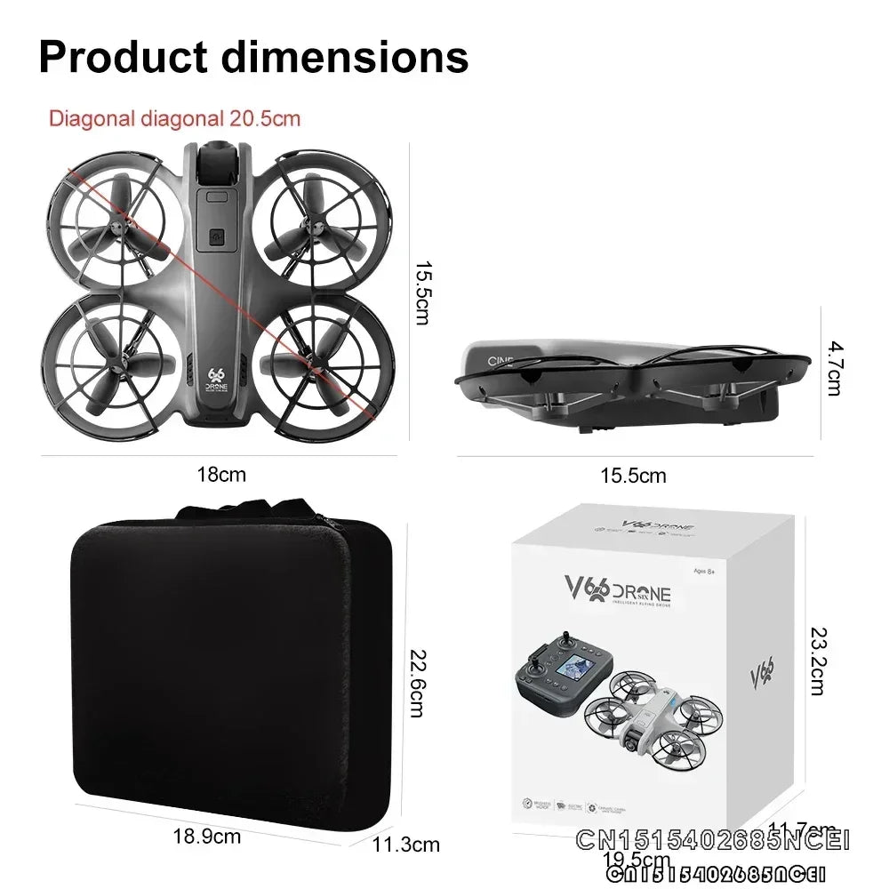 Zuno V666 Mini Drone 4K Professional WIFI 5G