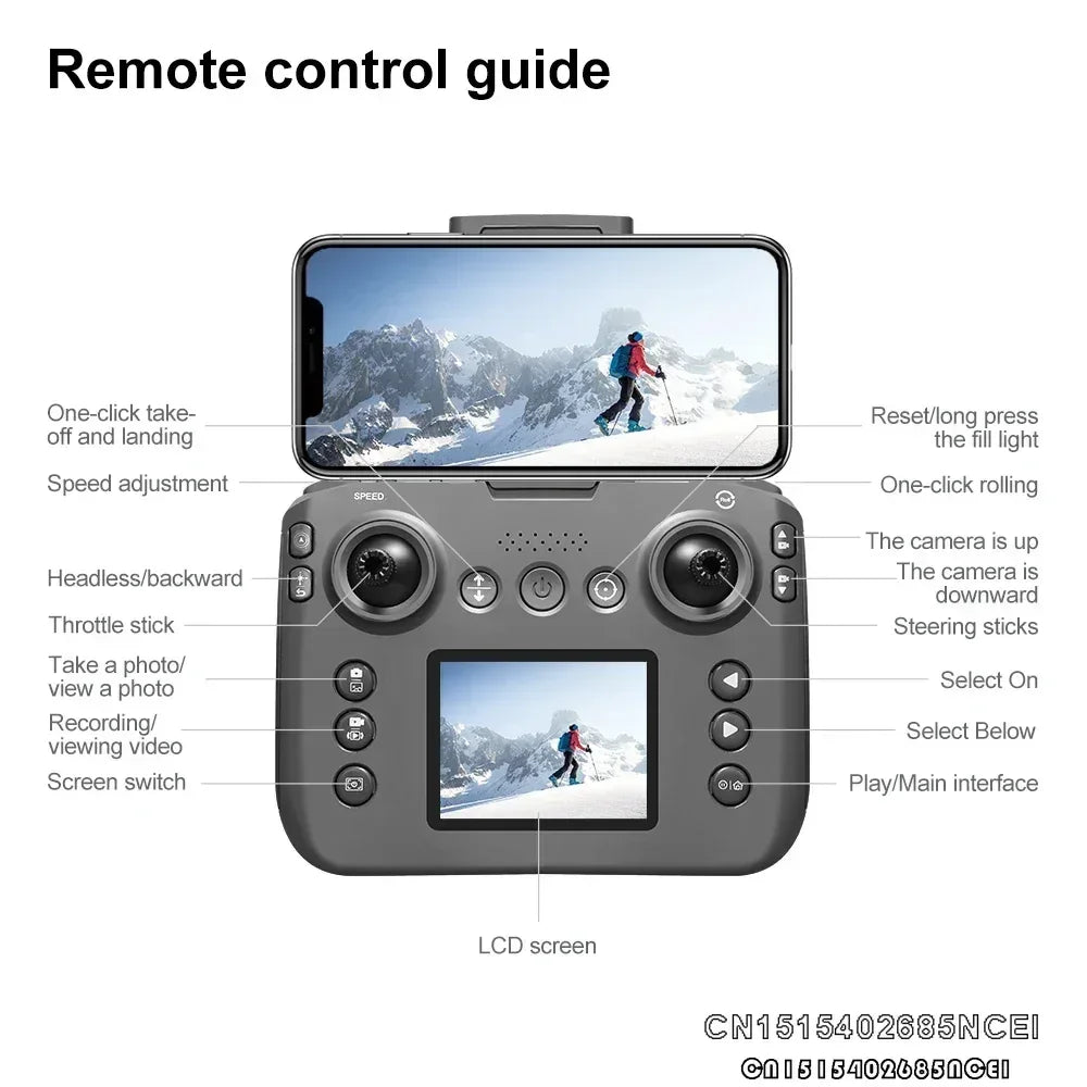 Zuno V666 Mini Drone 4K Professional WIFI 5G