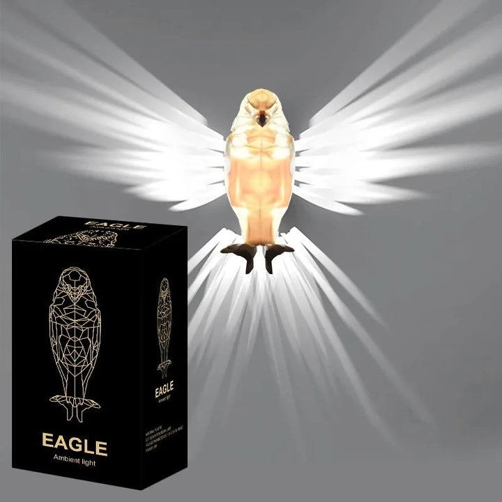 Owl Eagle Wall Lamp Injection Molded Animal