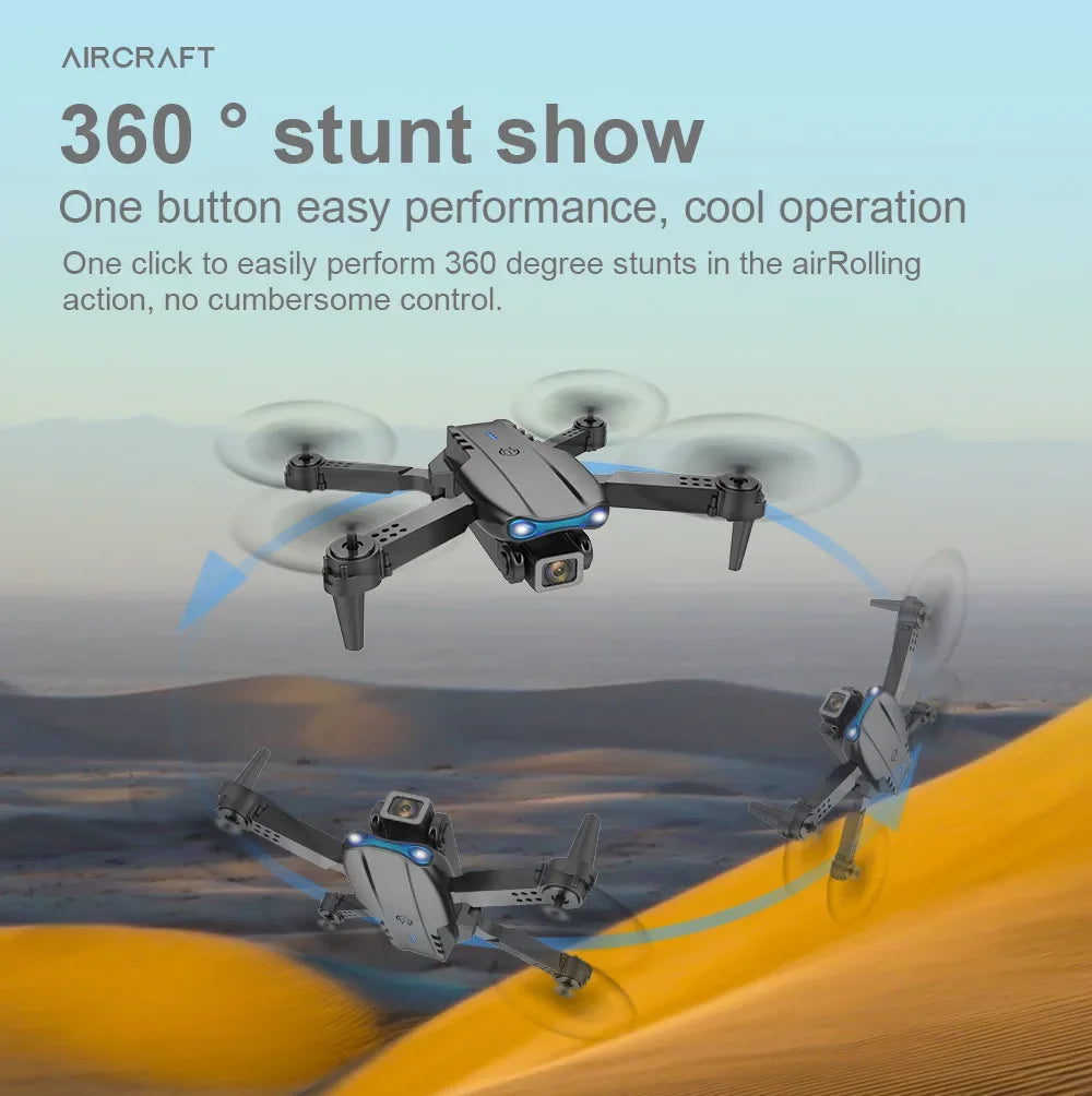 Professional HD E99Pro Drone 4k Dual WIFI fpv