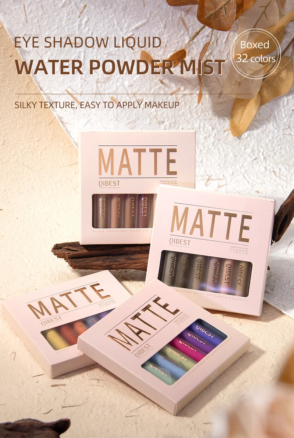 Colorful Liquid Eyeshadow Cream Smooth Nude