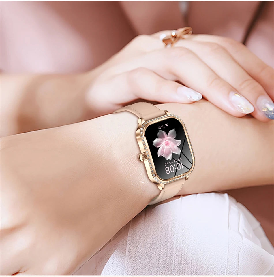 LIGE Smart Watch Women Waterproof Bluetooth