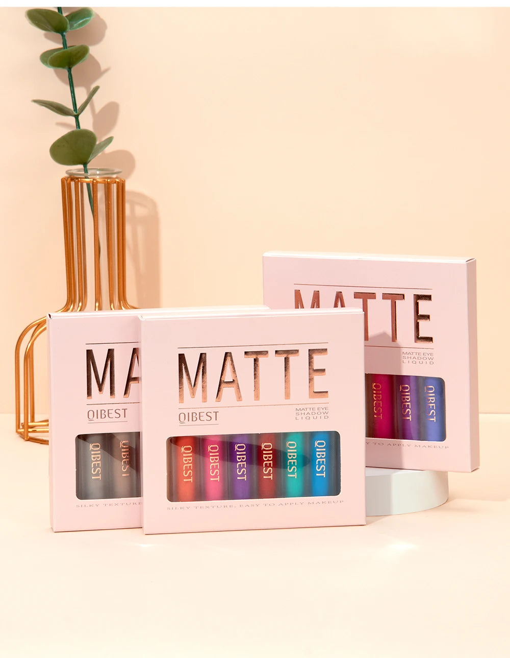 Colorful Liquid Eyeshadow Cream Smooth Nude