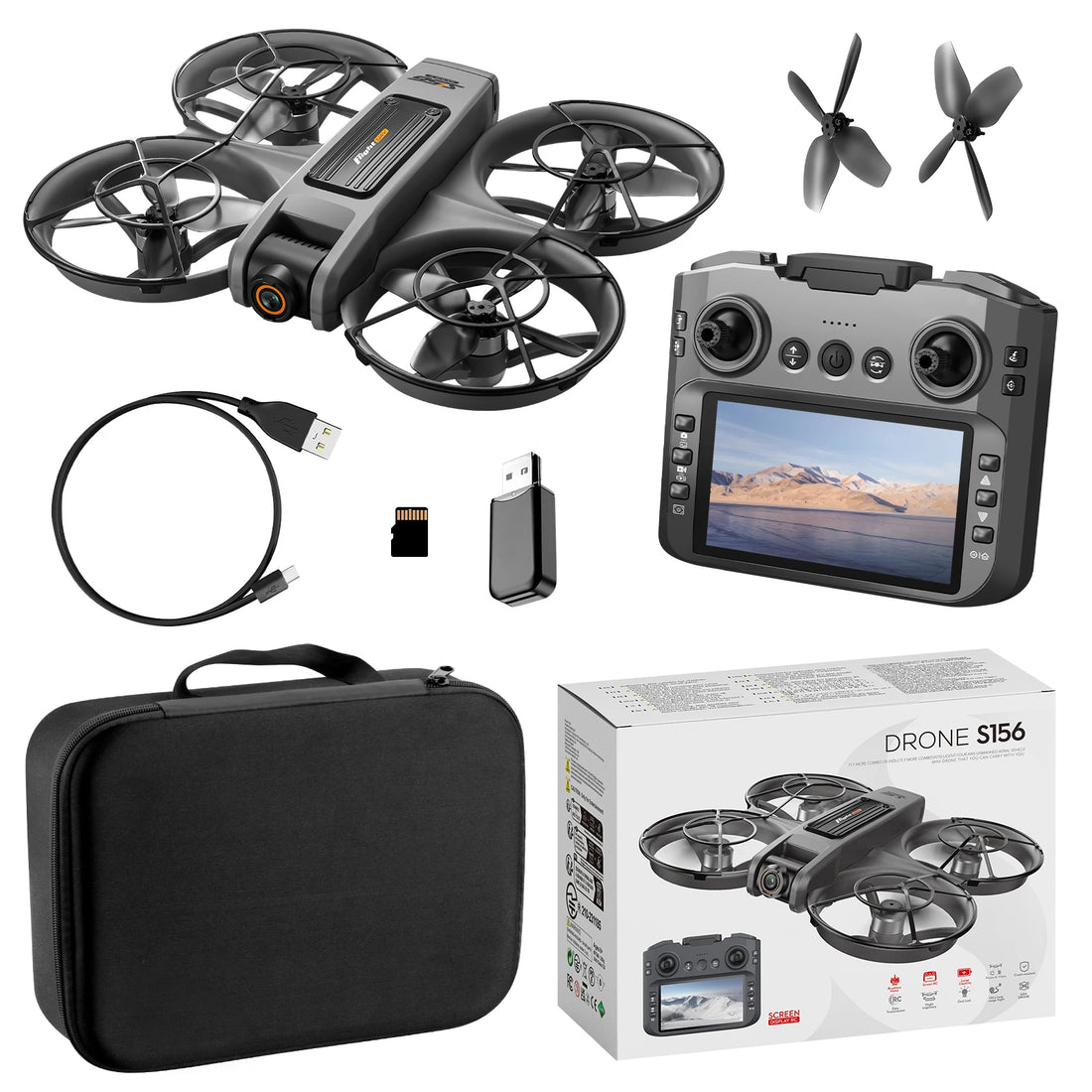 NEW S156 MIni Drone Wifi FPV 8K HD Professional