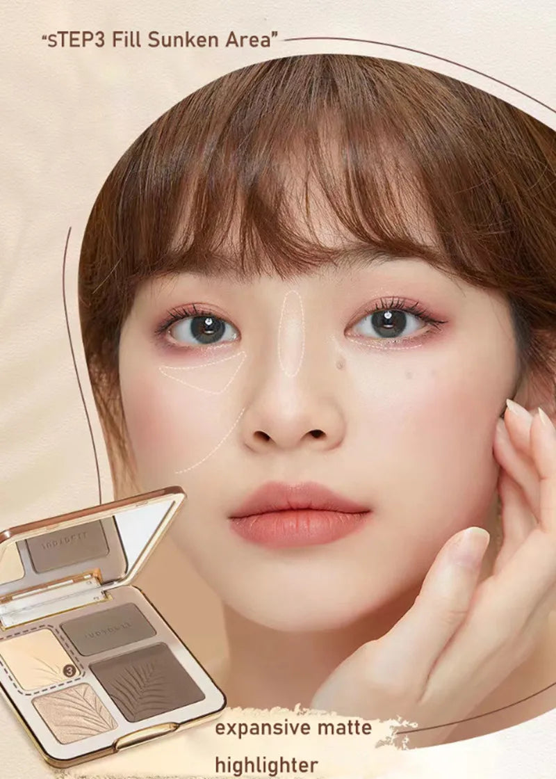 Judydoll Facial Highlighter Contour Comprehensive