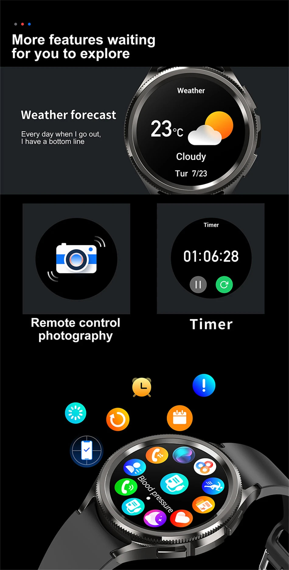 2025 New For Samsung Galaxy Watch 6 Smartwatch