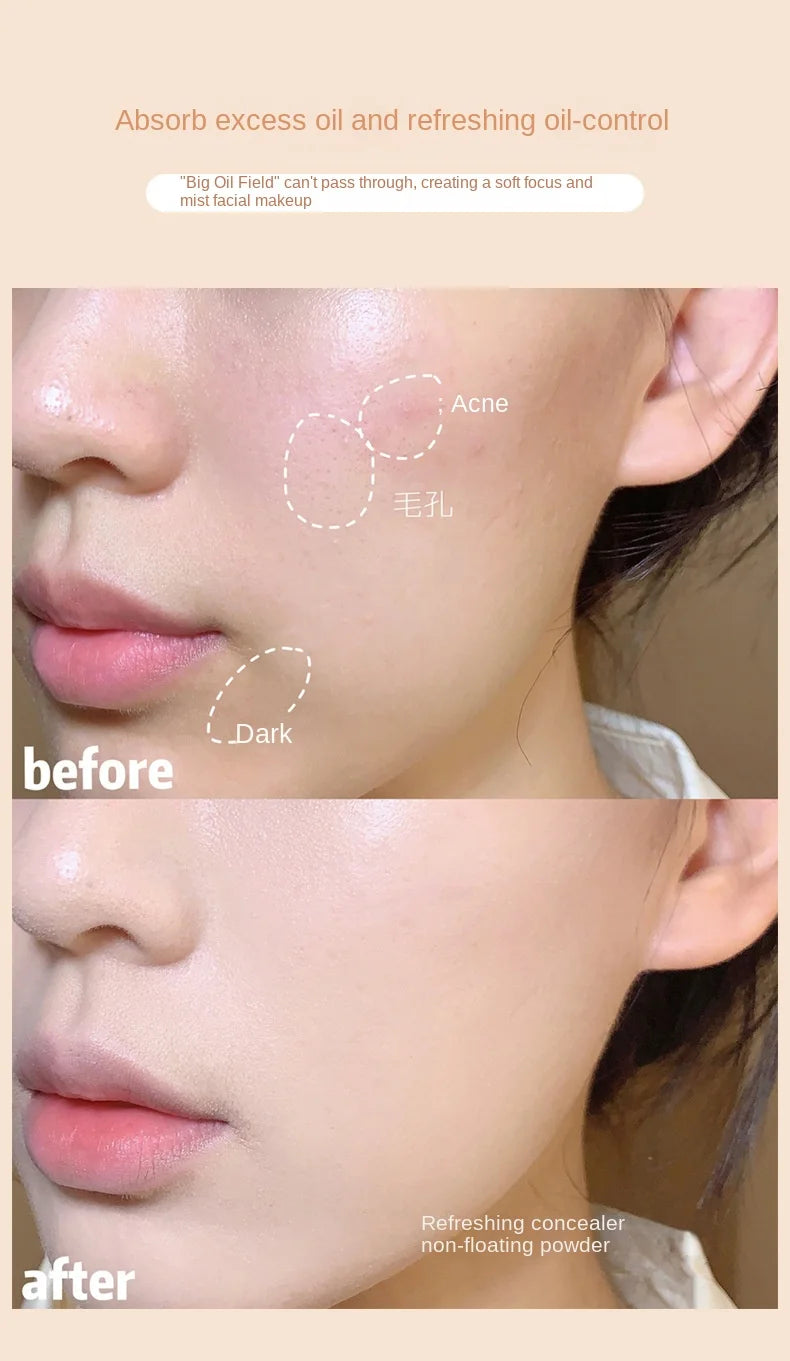 2023 Loose Setting Powder Mineral Shrink Pores