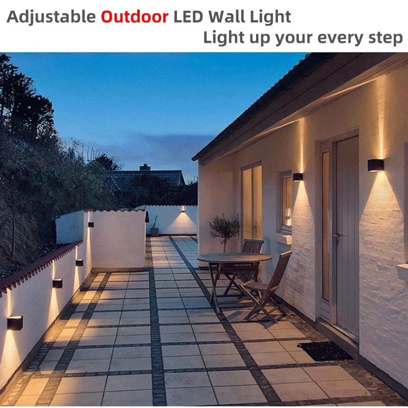Up and Down LED Wall Lamp Waterproof IP65