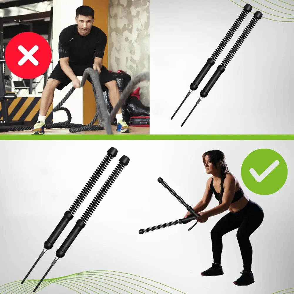 Cordless Combat Rope Portable Ropeless Battle