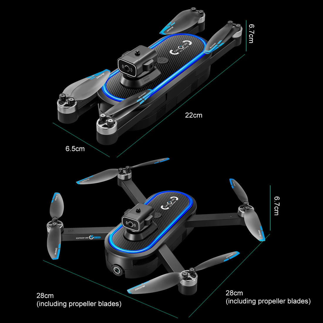 S186  brushless motor electrically adjustable
