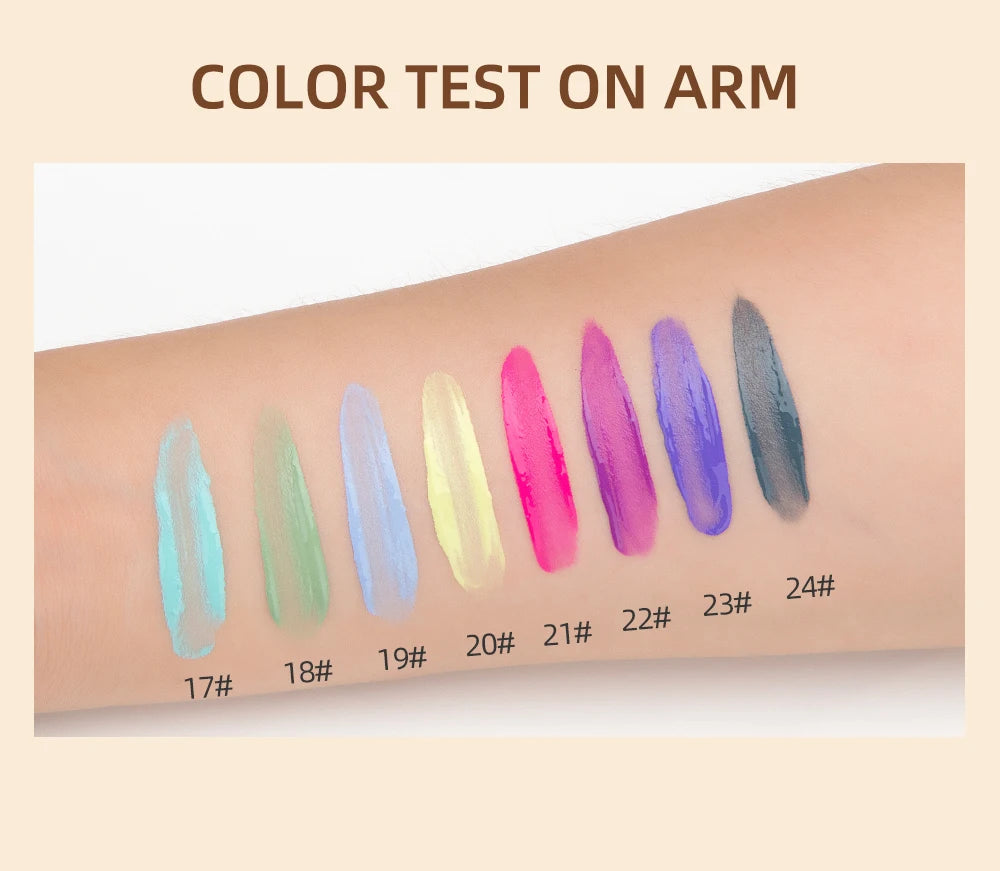 Colorful Liquid Eyeshadow Cream Smooth Nude