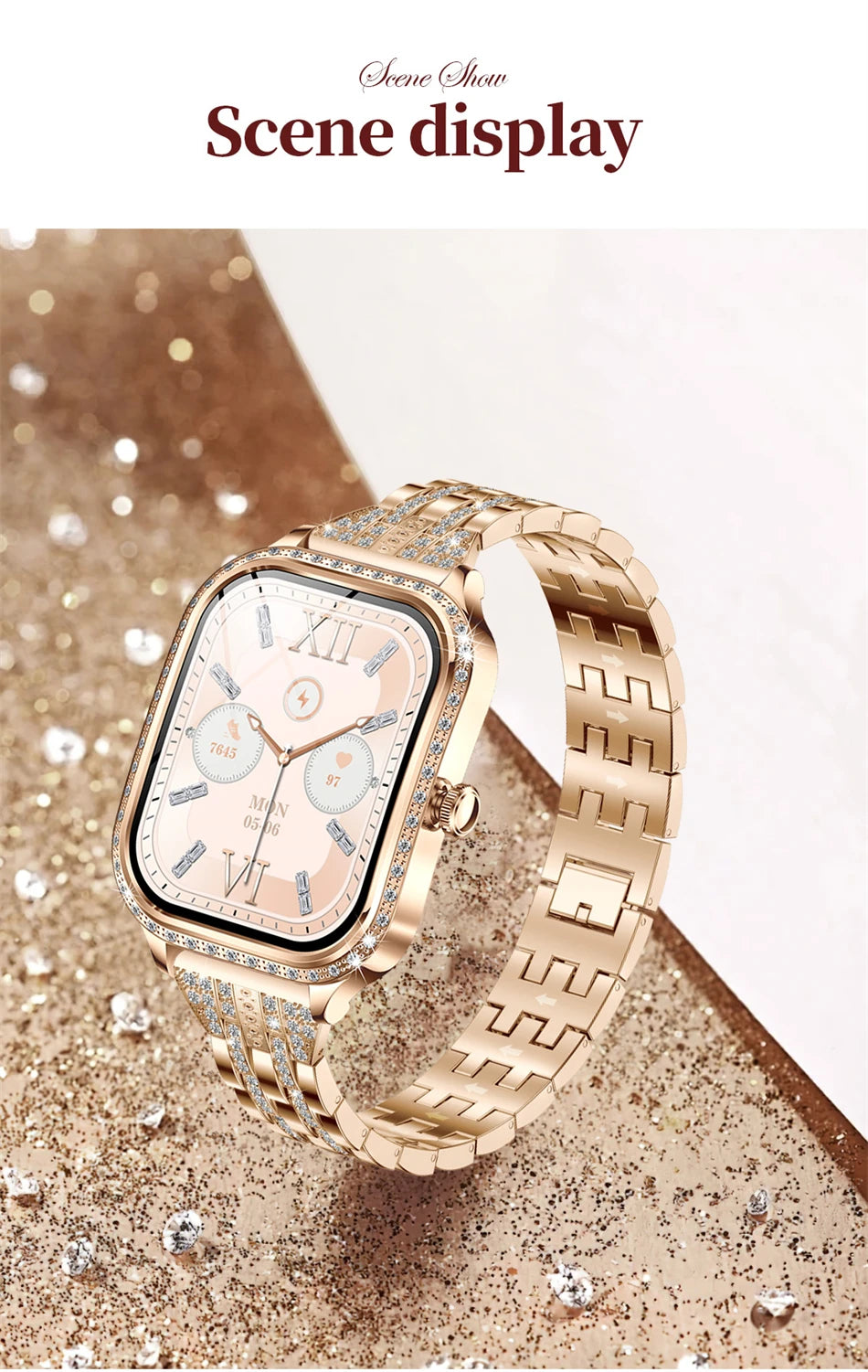 LIGE Smart Watch Women Waterproof Bluetooth