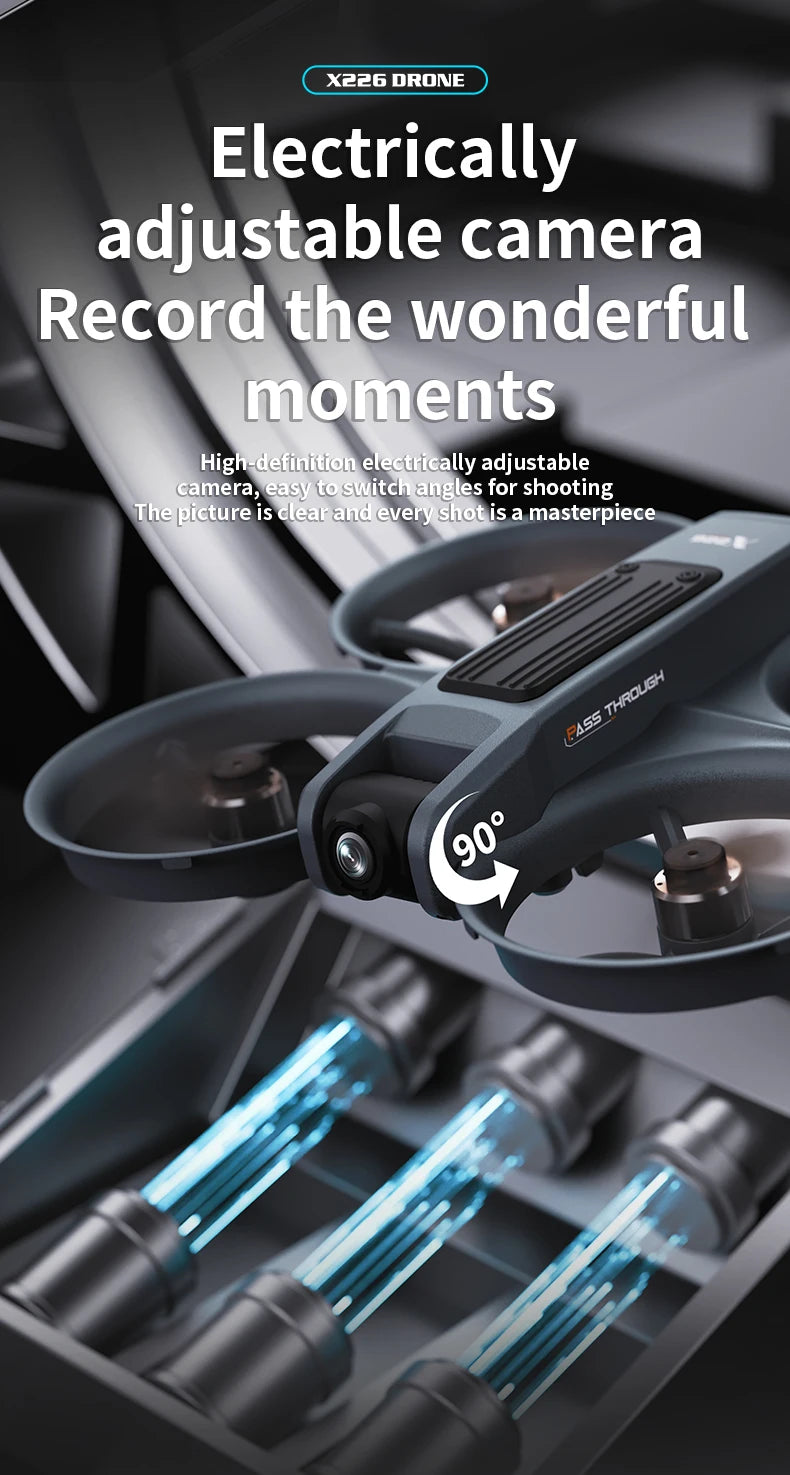 New X226 RC Drone 2.4G 5G Professional 4K HD