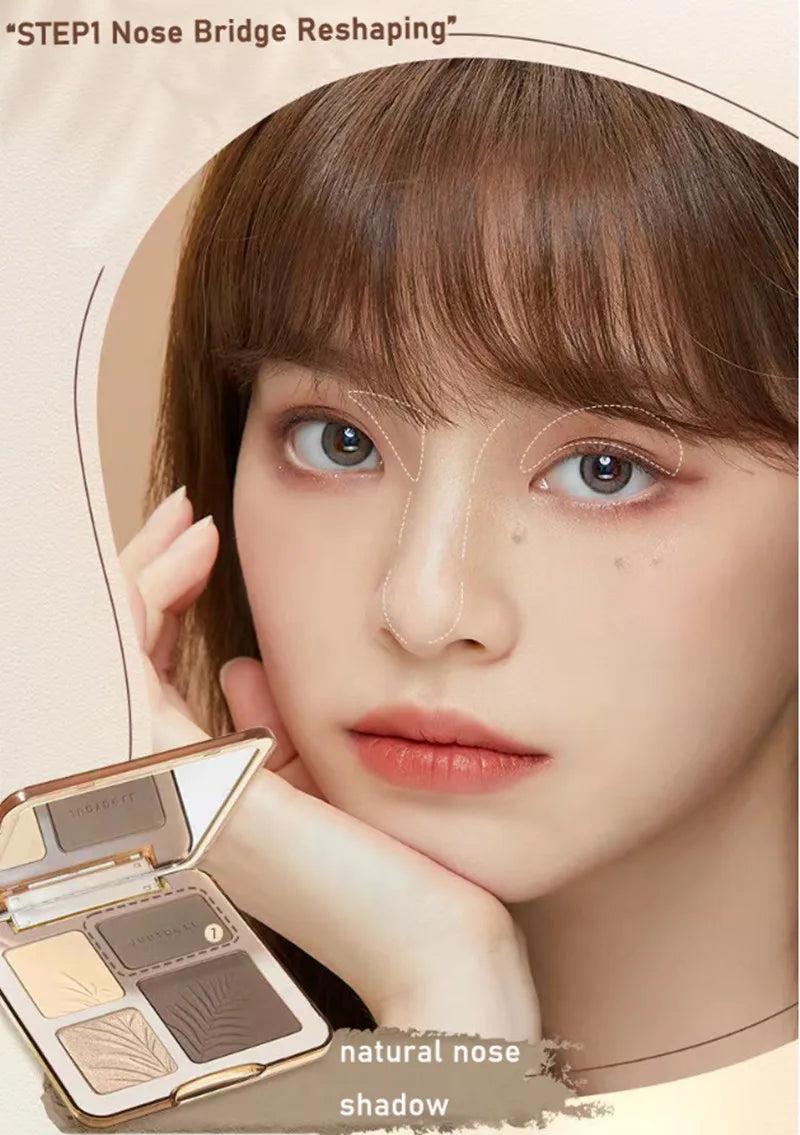 Judydoll Facial Highlighter Contour Comprehensive