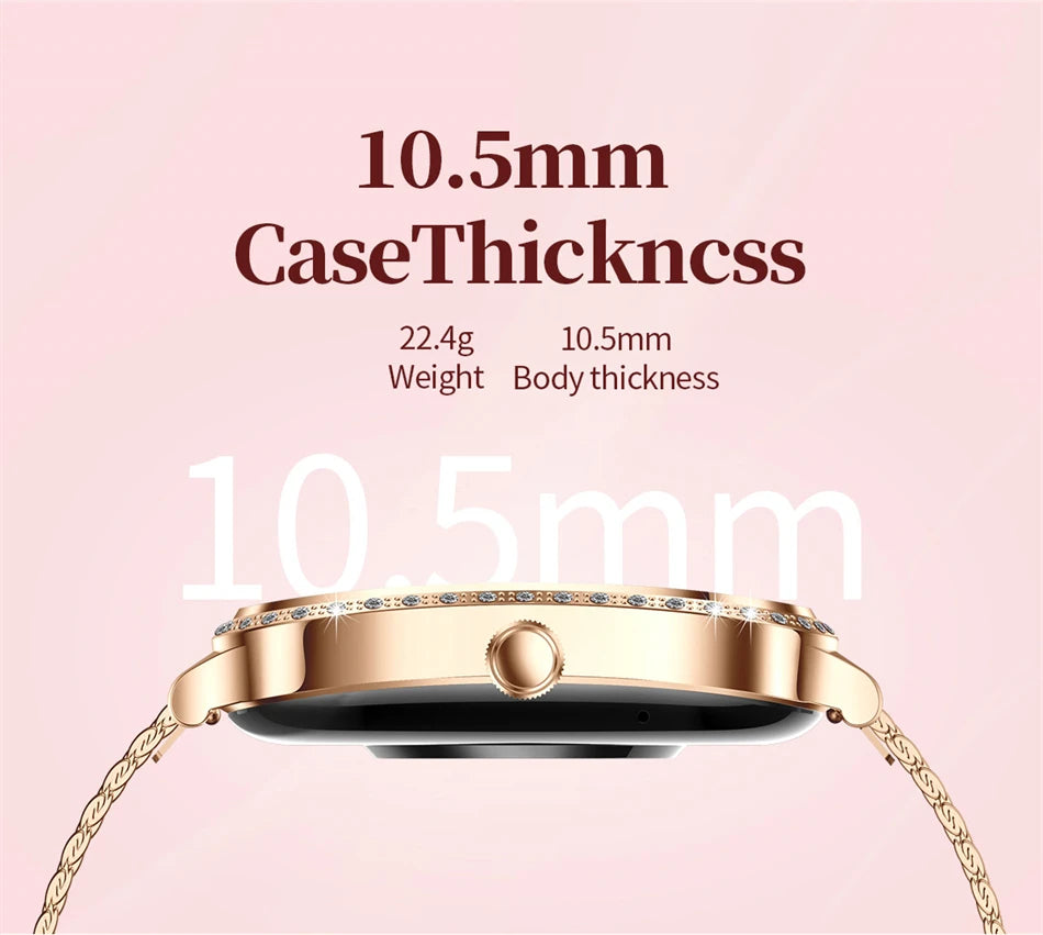 LIGE Smart Watch Women Waterproof Bluetooth