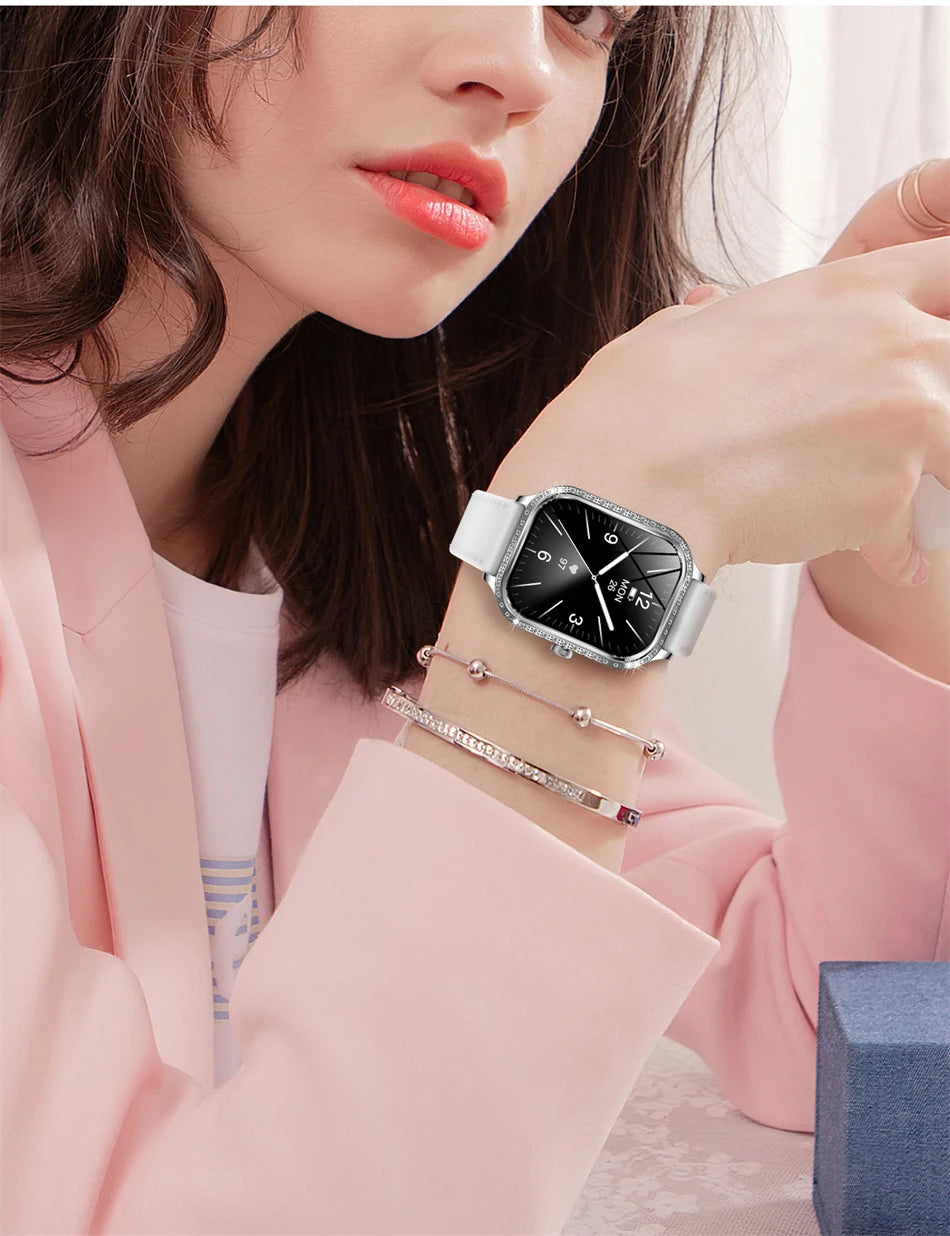 LIGE Smart Watch Women Waterproof Bluetooth