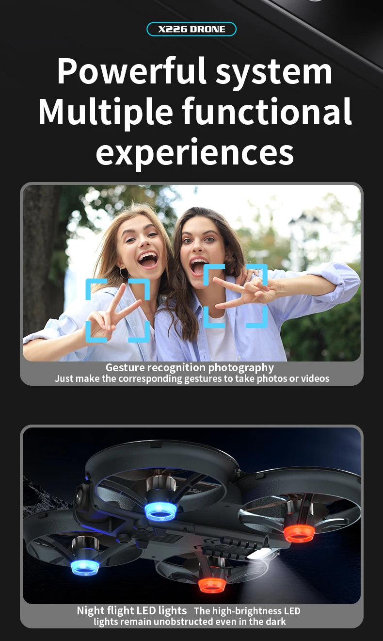 New X226 RC Drone 2.4G 5G Professional 4K HD