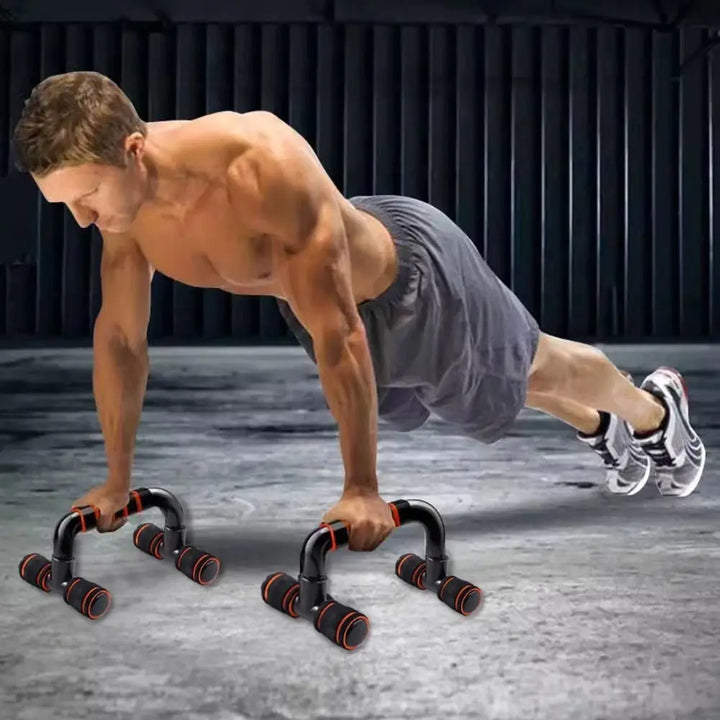 1 Pair of Gym Handles Non-slip Push-up Stand