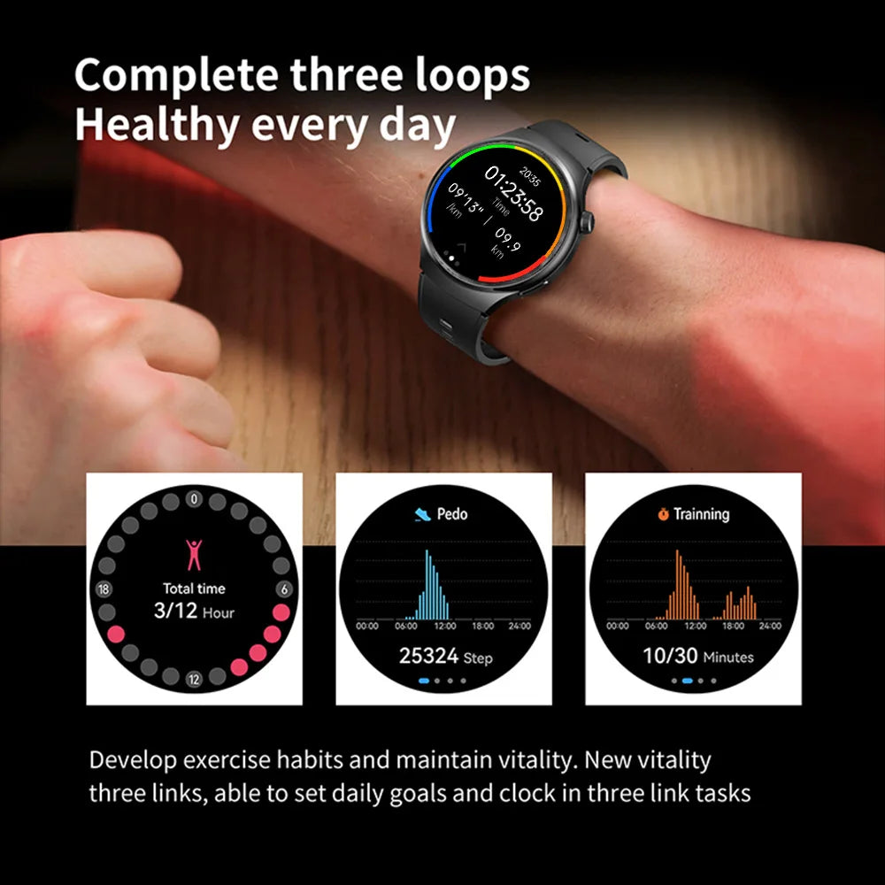 2025 Watch Smartwatch Wemon 1.52” HD Bluetooth