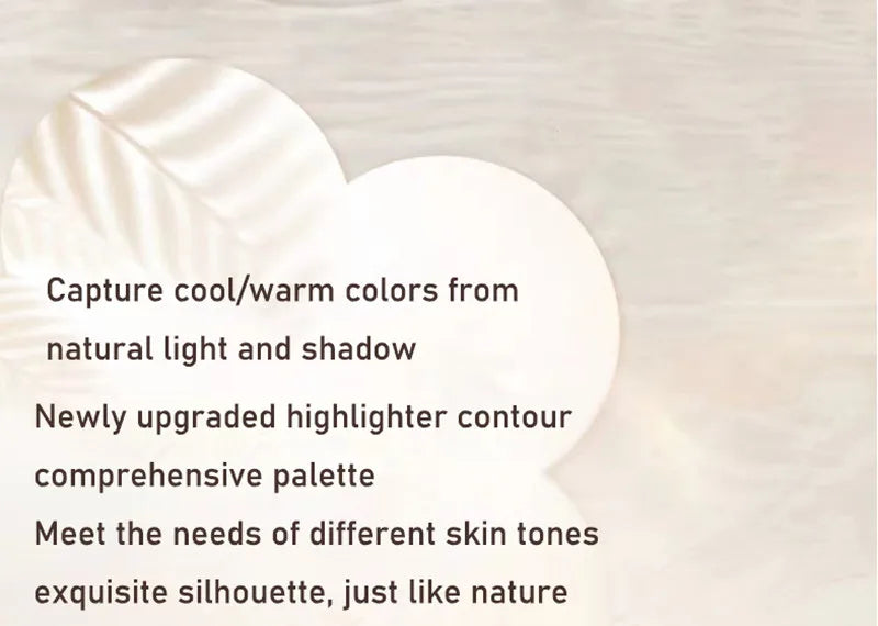 Judydoll Facial Highlighter Contour Comprehensive