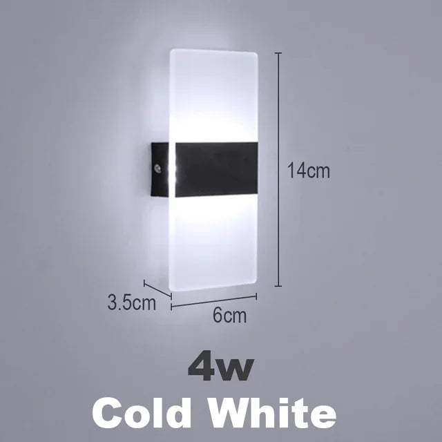 Nordic Wall Lights Rotatable Golden Bird LED
