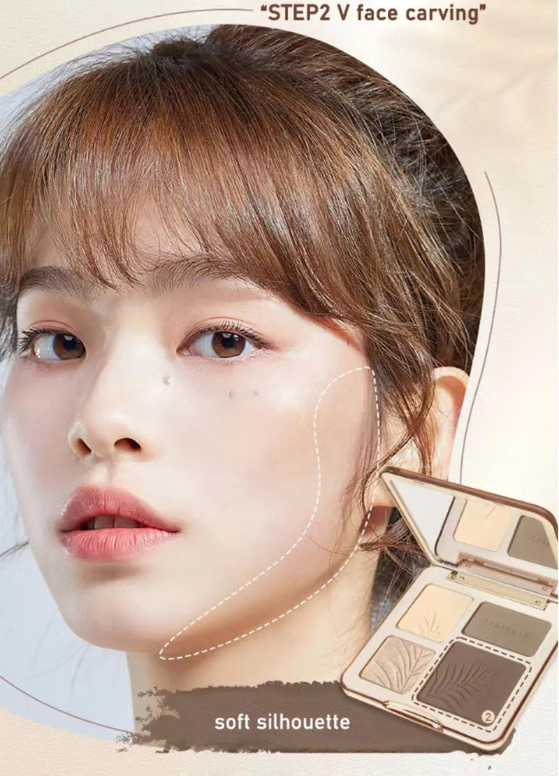 Judydoll Facial Highlighter Contour Comprehensive