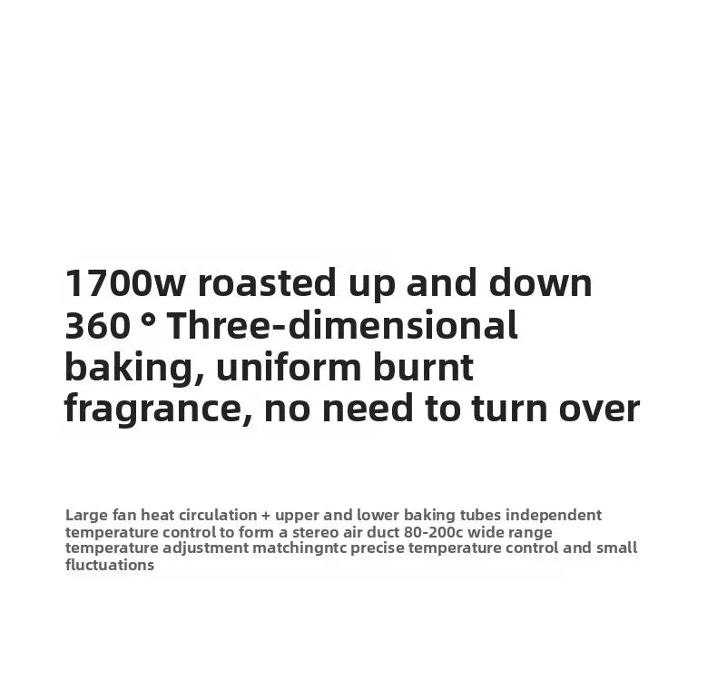 220V 5L Visual Air Fryer with Transparent Window