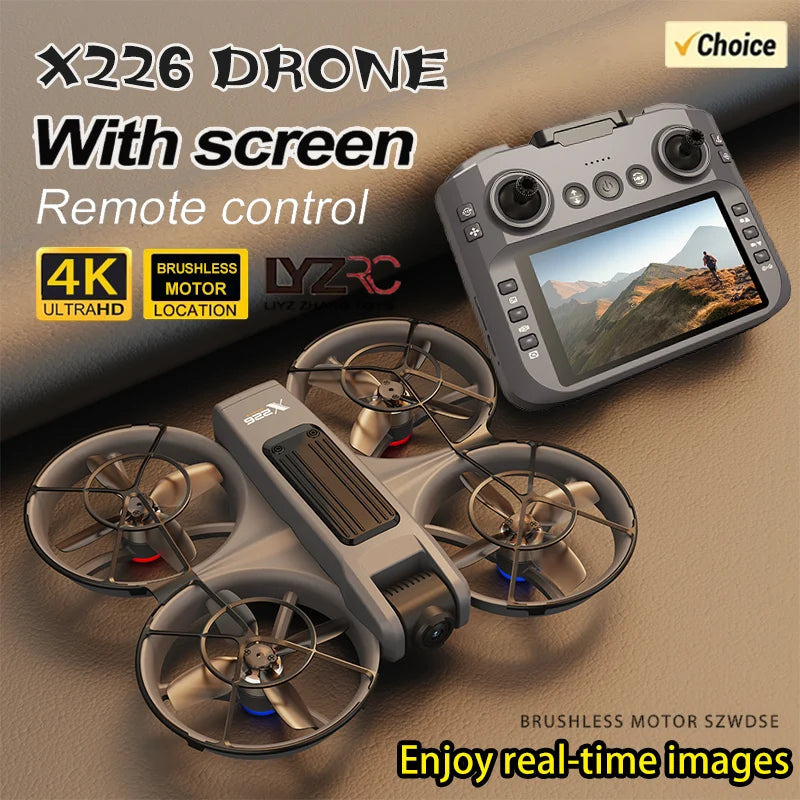 New X226 RC Drone 2.4G 5G Professional 4K HD