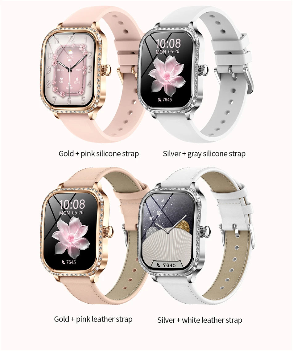 LIGE Smart Watch Women Waterproof Bluetooth