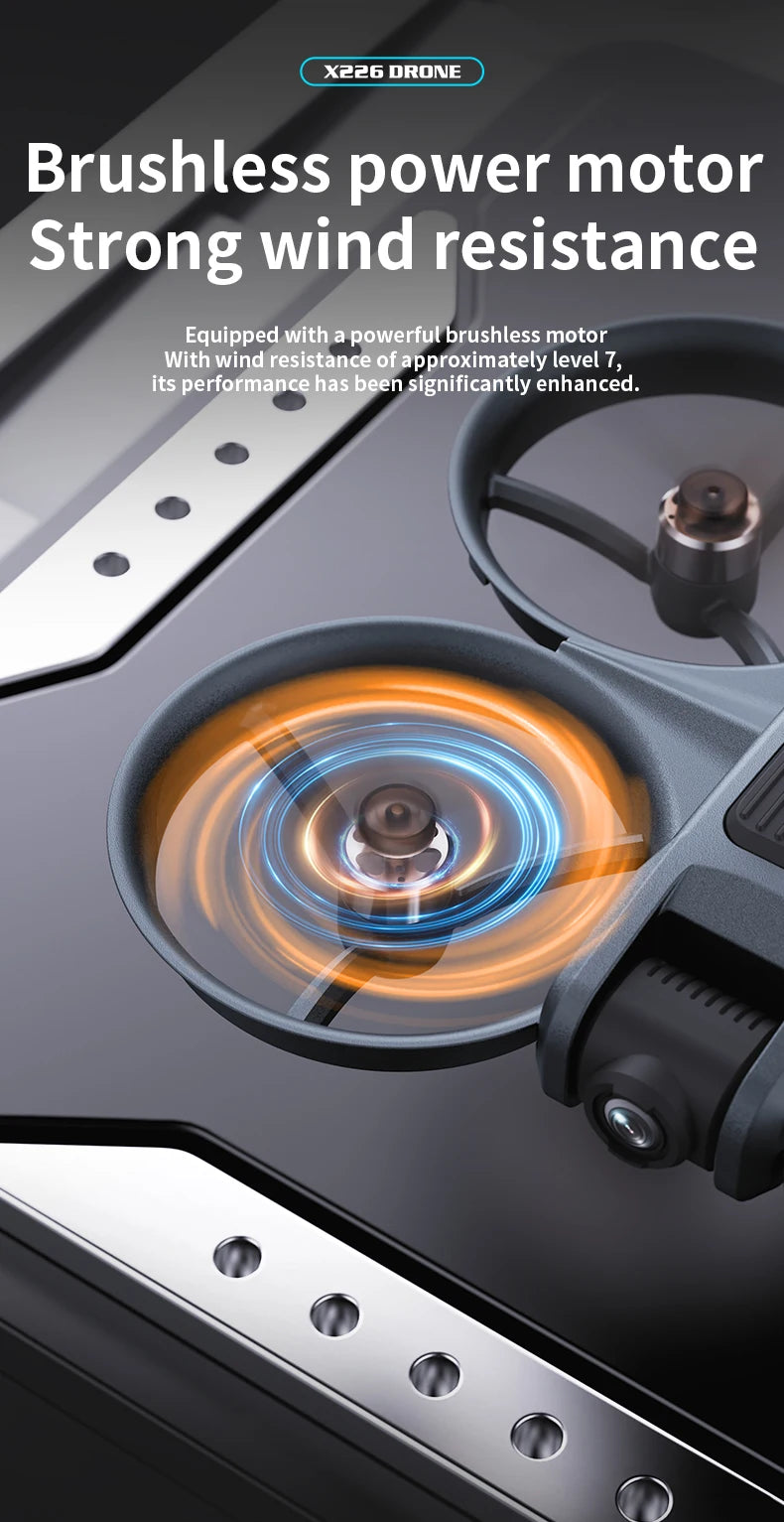 New X226 RC Drone 2.4G 5G Professional 4K HD