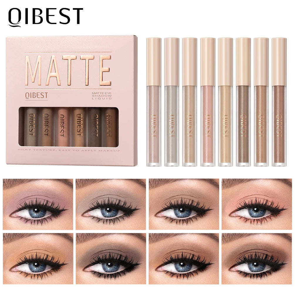Colorful Liquid Eyeshadow Cream Smooth Nude