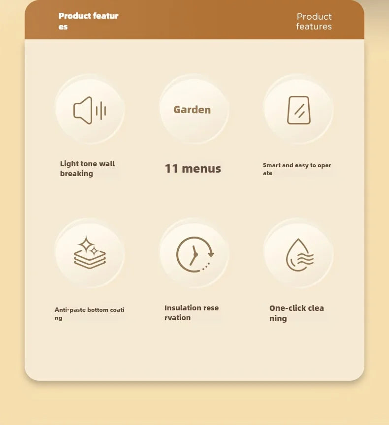 Soybean Milk Multi Functional Milk Maker