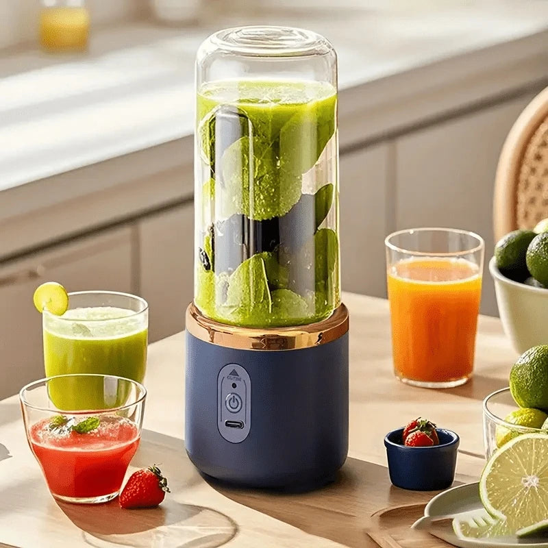 6 Blades Portable Fruit Juice Blenders Summer